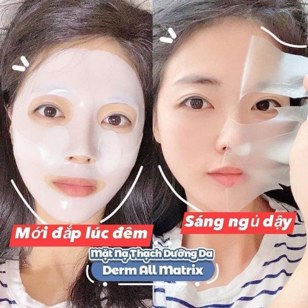 Derm-all Matrix mặt nạ cựu phẩm đẹp như tiêm filler