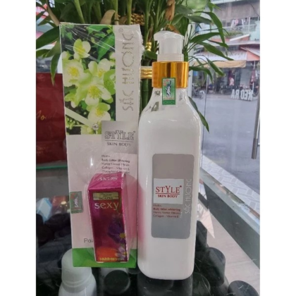 Kem Body Sắc Hương Plus Style Skin Body Giúp Cấp Ẩm Trắng Da 250ml