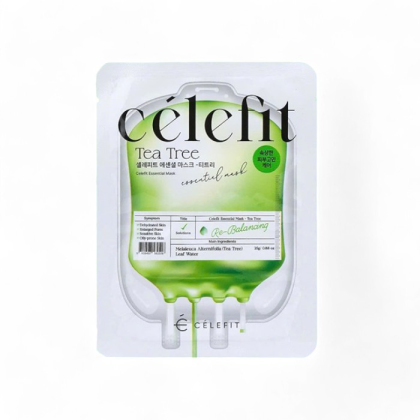 Mặt Nạ Celefit Tràm Trà Dịu Da, Kiểm Soát Dầu 23g Essential Mask