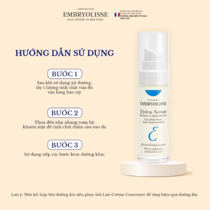 Serum Cấp Ẩm Đa Tầng Embryolisse Hydra-Serum 30ml