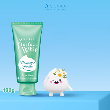 Sữa Rửa Mặt Senka Perfect Whip Acne Care 100g