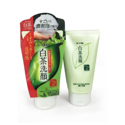 Sữa Rửa Mặt Trà Xanh Nhật Bản Rohto Shirochasou Green Tea Foam - Sạch mụn, sáng da