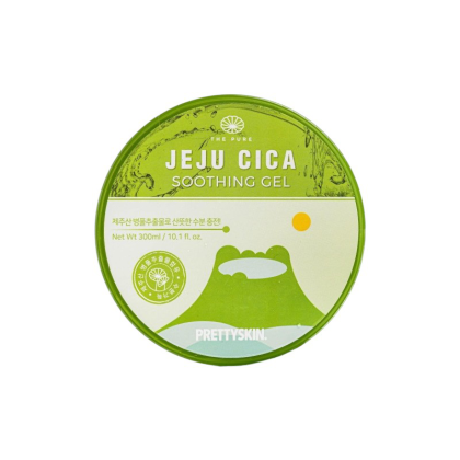 Gel dưỡng rau má jeju cica soothing gel. Làm dịu tức thì làn da kích ứng