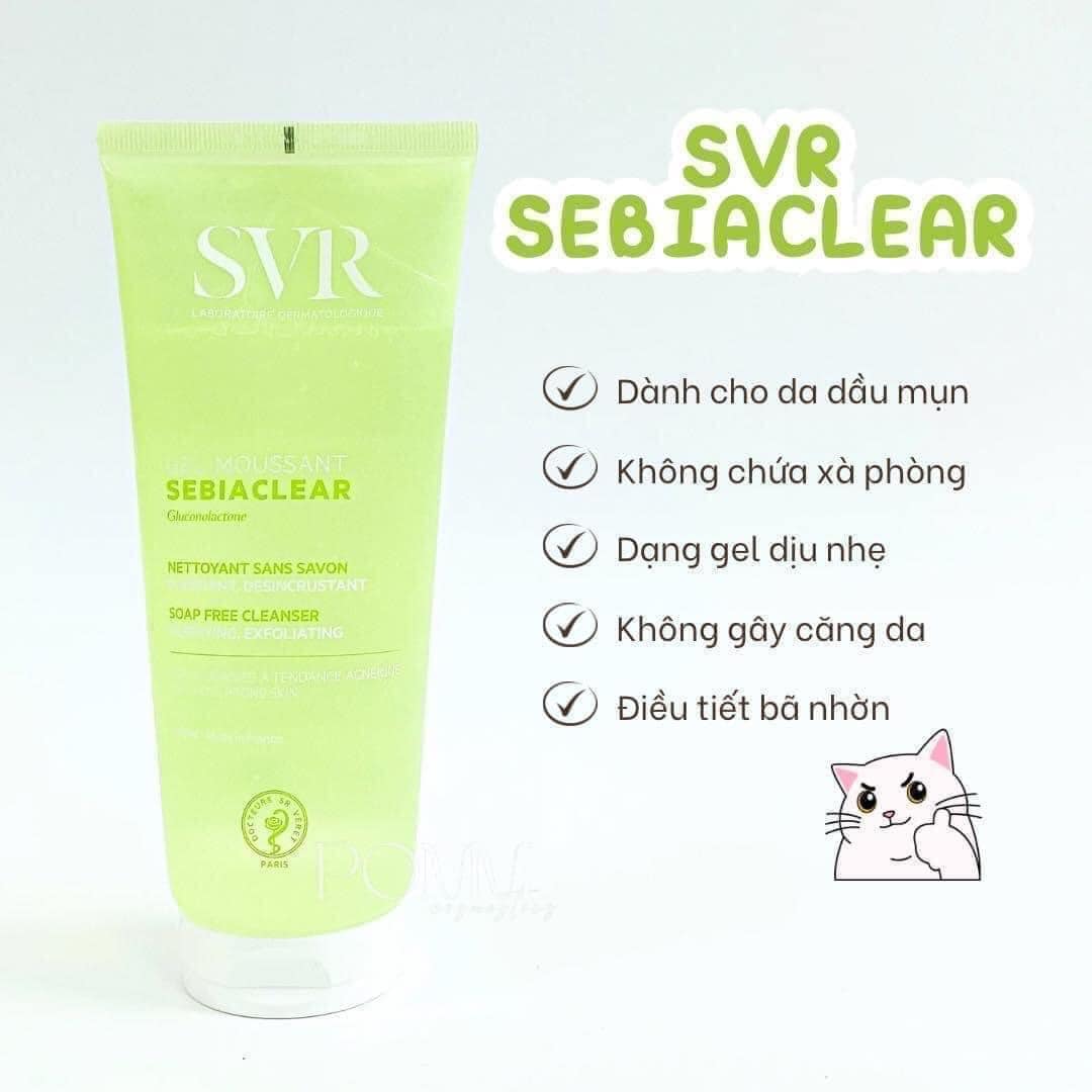 Công dụng của Gel rửa mặt Sebiaclear