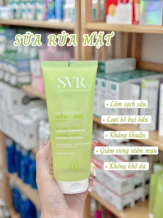 Công dụng của Gel rửa mặt Sebiaclear