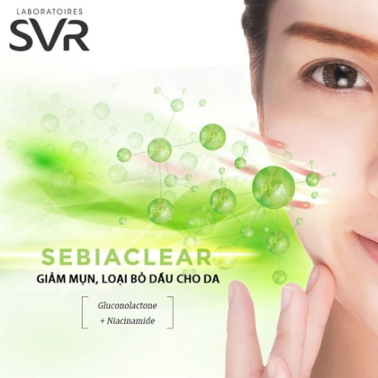 Hiệu quả của sữa rửa mặt  Sebiaclear Gel Moussant