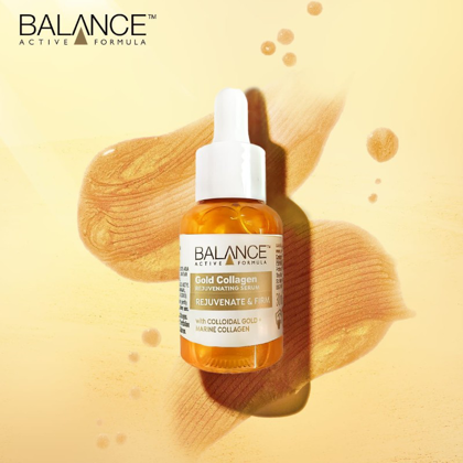 Serum Balance Active Formula Gold Collagen Rejuvenate & Firm 30ml Giúp Chống Lão Hóa Da