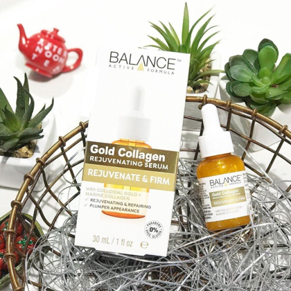 Serum Balance Active Formula Gold Collagen Rejuvenate & Firm 30ml Giúp Chống Lão Hóa Da