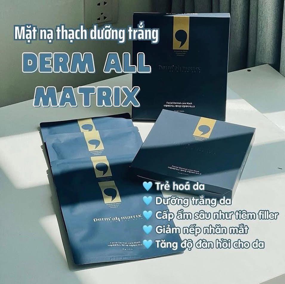 Mặt Nạ Derm all Matrix Facial Dermal-care Mask mặt nạ ngủ