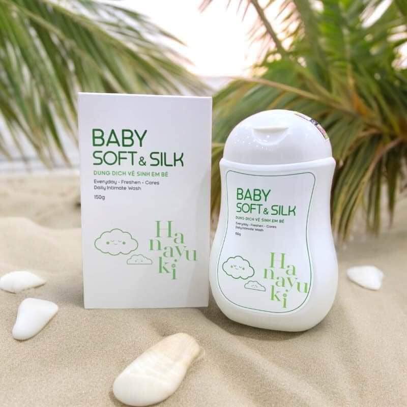 Dung Dịch Vệ Sinh Em Bé Baby Soft&Silk  Làm Sạch Dịu Nhẹ, Chăm Sóc Vùng Kín Hiệu Quả