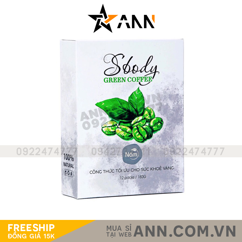 Nấm Giảm Cân Sbody Green Coffee Dạng Bột