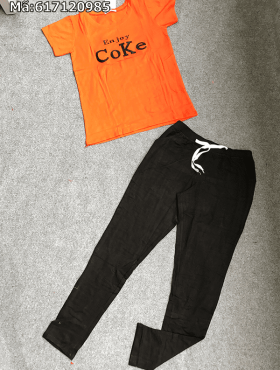 Đồ bộ ngắn tay quần dài Coke