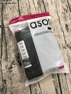 Legging đen chất thun dày dặn Asos( có size xl) - QG127