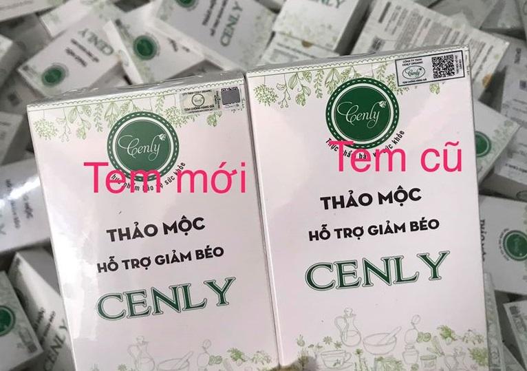 Thảo dược giảm cân Cenly chính hãng với 100% thành phần chiết xuất từ thiên nhiên