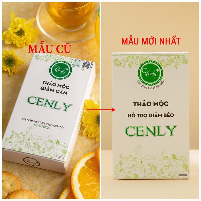 Thảo dược giảm cân Cenly chính hãng với 100% thành phần chiết xuất từ thiên nhiên