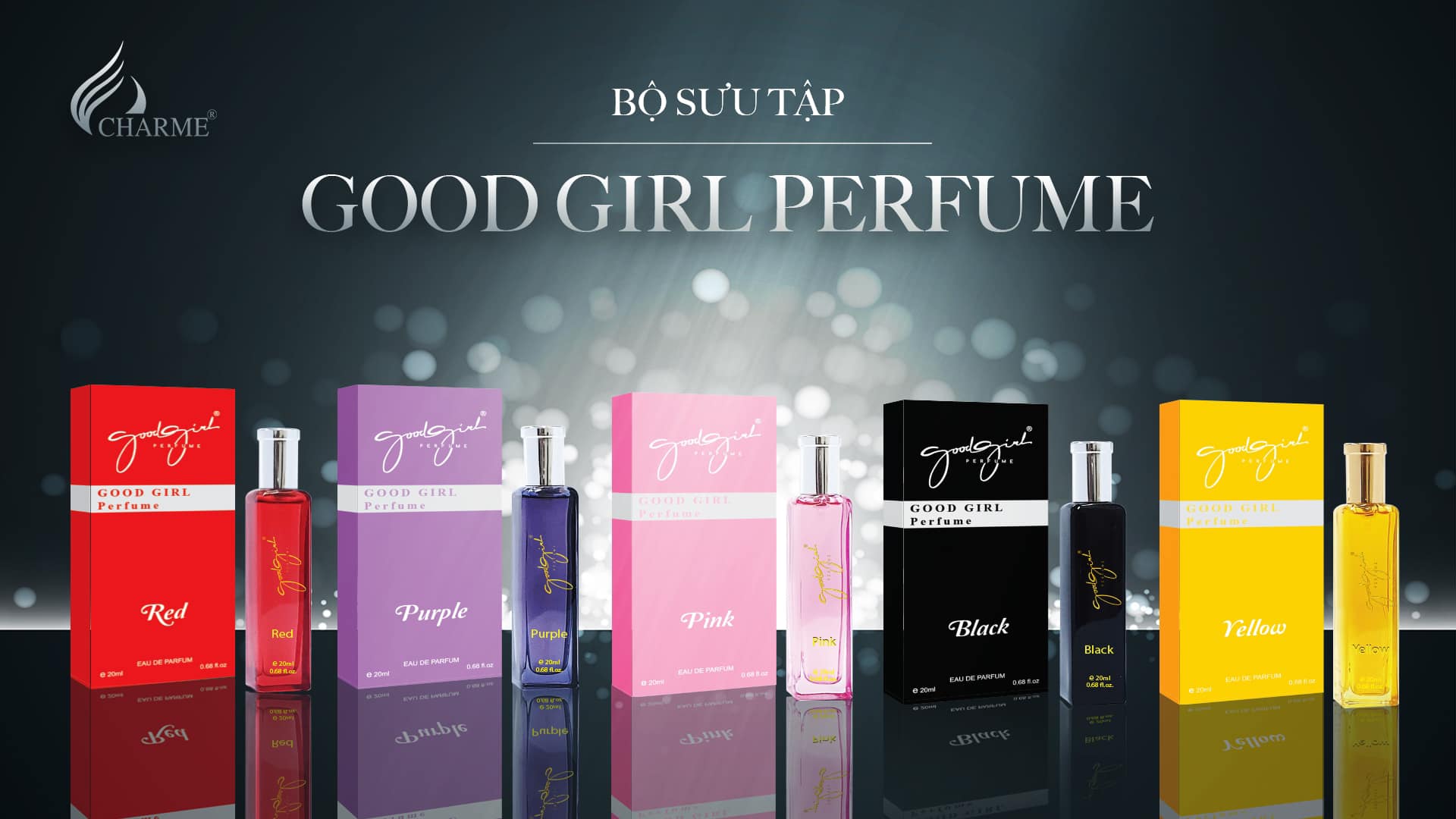 Bộ sưu tập mới Charme Good Girl Perfume 20ml