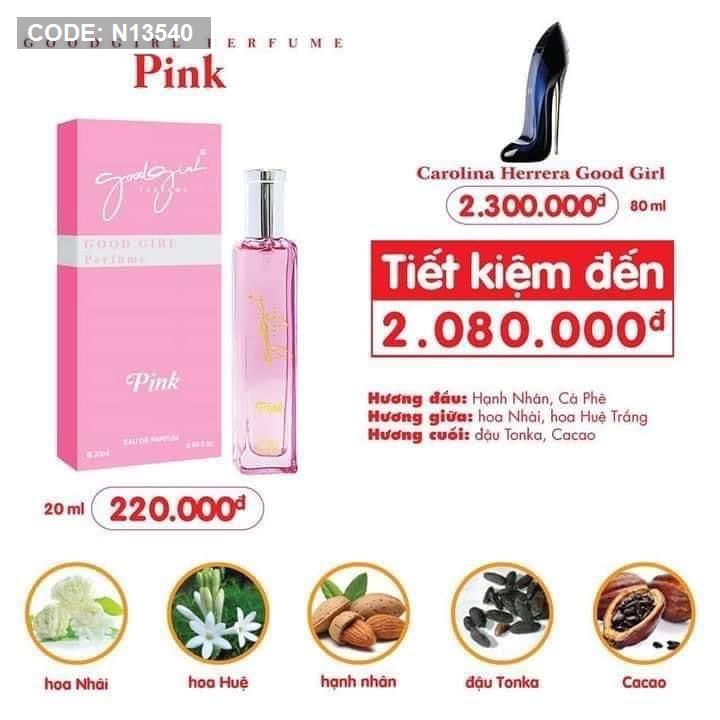 Bộ sưu tập mới Charme Good Girl Perfume 20ml