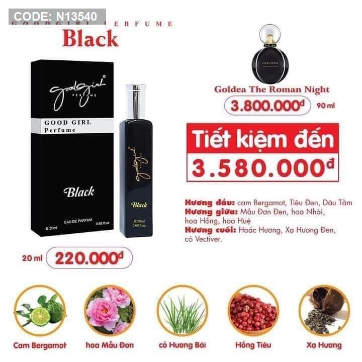 Bộ sưu tập mới Charme Good Girl Perfume 20ml