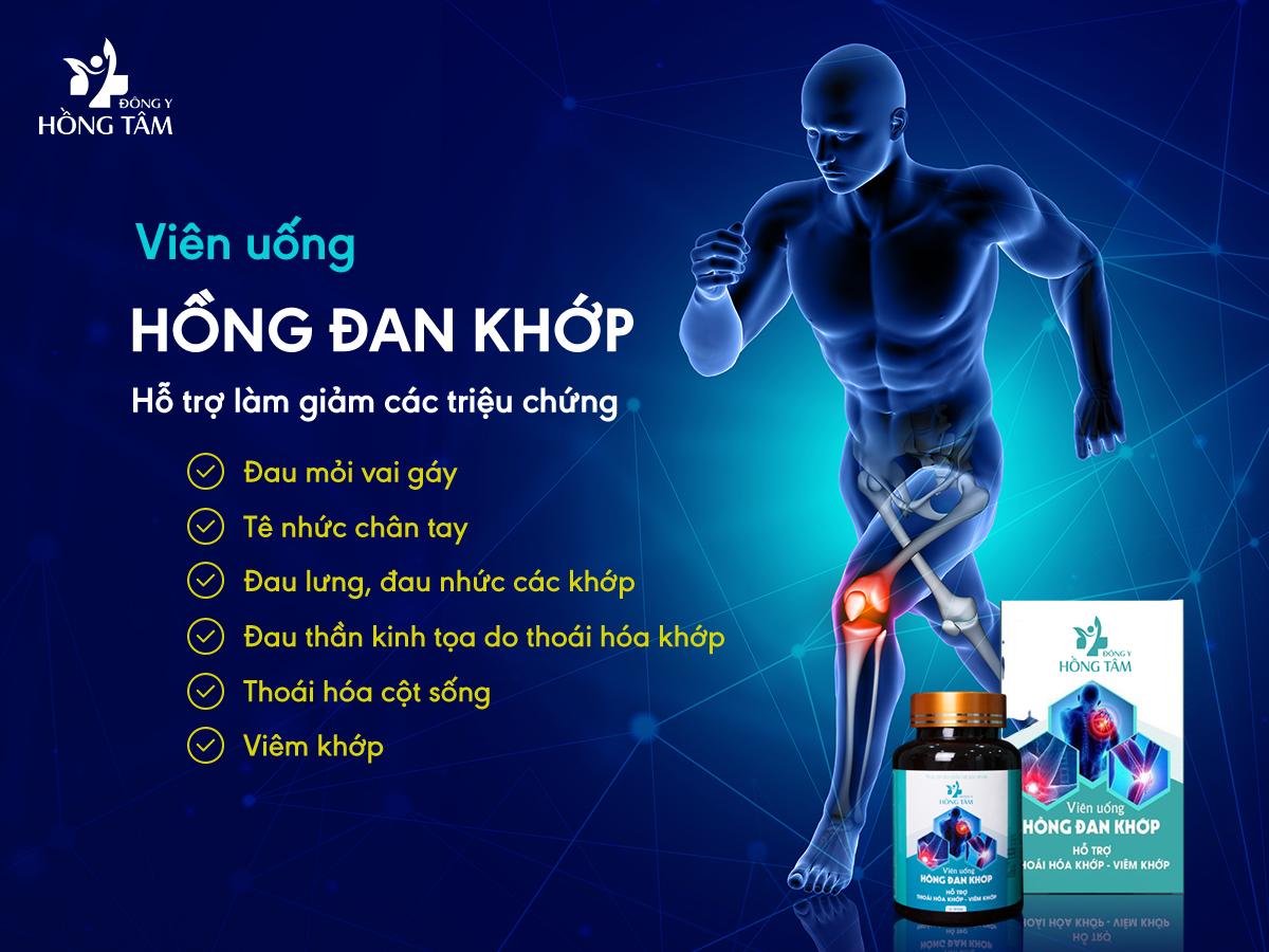 Hồng Đan Khớp xương khớp hết đau cùng nhau sống khỏe