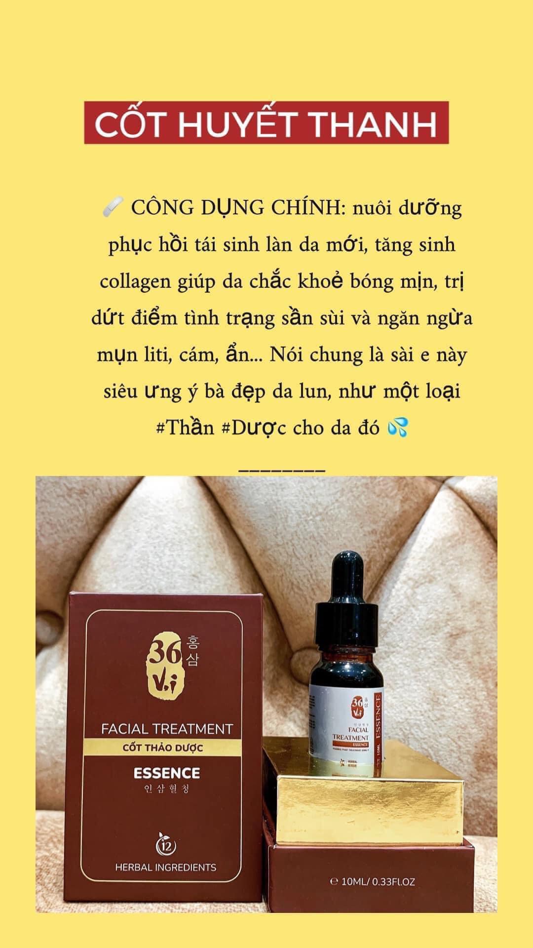 Tinh chất cốt thảo dược 36 Vị full 10ml MeeA Origin chính hãng