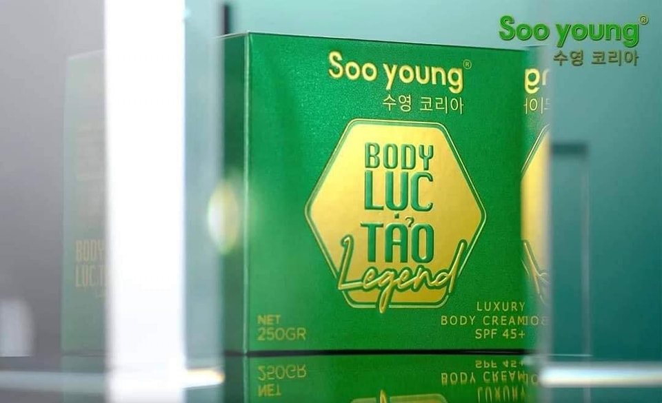 Kem Body Lục tảo Huyền Thoại Legend Soo Young 2022