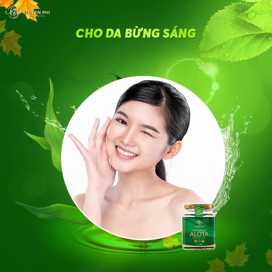 Relax cuối tuần với mặt nạ từ tảo biển nguyên chất ALOTA Huyền Phi Cosmetics