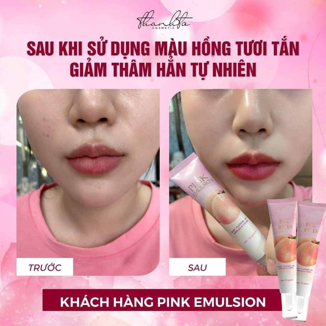 Má Hồng Pink Emulsion môi căng như đào - lời ngọt như mật