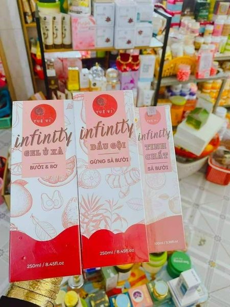 Dầu Gội Gừng Sả Bưởi Tuệ Vi infinity (Ngăn ngừa gãy rụng , giúp mọc tóc)