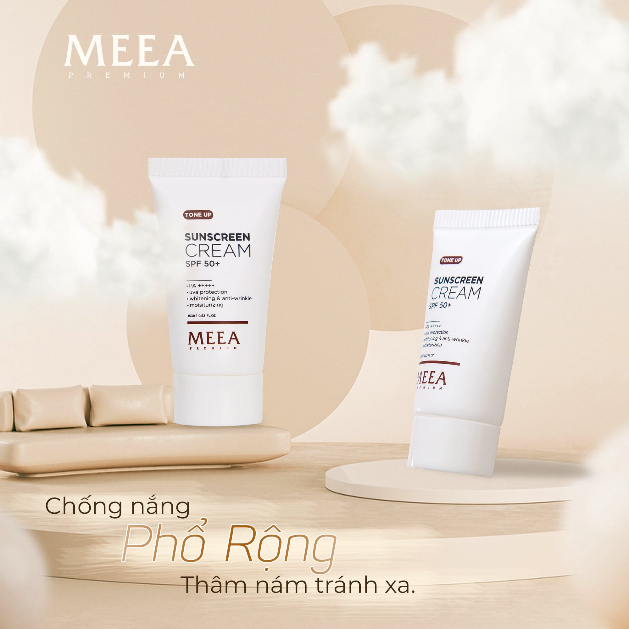 Kem Chống Nắng Mini Meea Organic - bảo vệ làn da khỏi tác hại tia UV