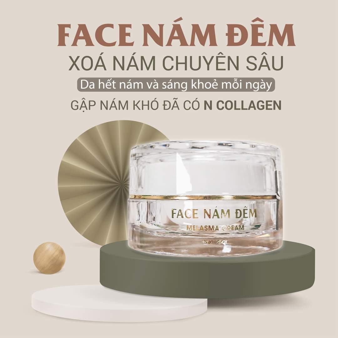 Nám Da Ư?- Đã Có Kem Face Nám Đêm N COLLAGEN!!!