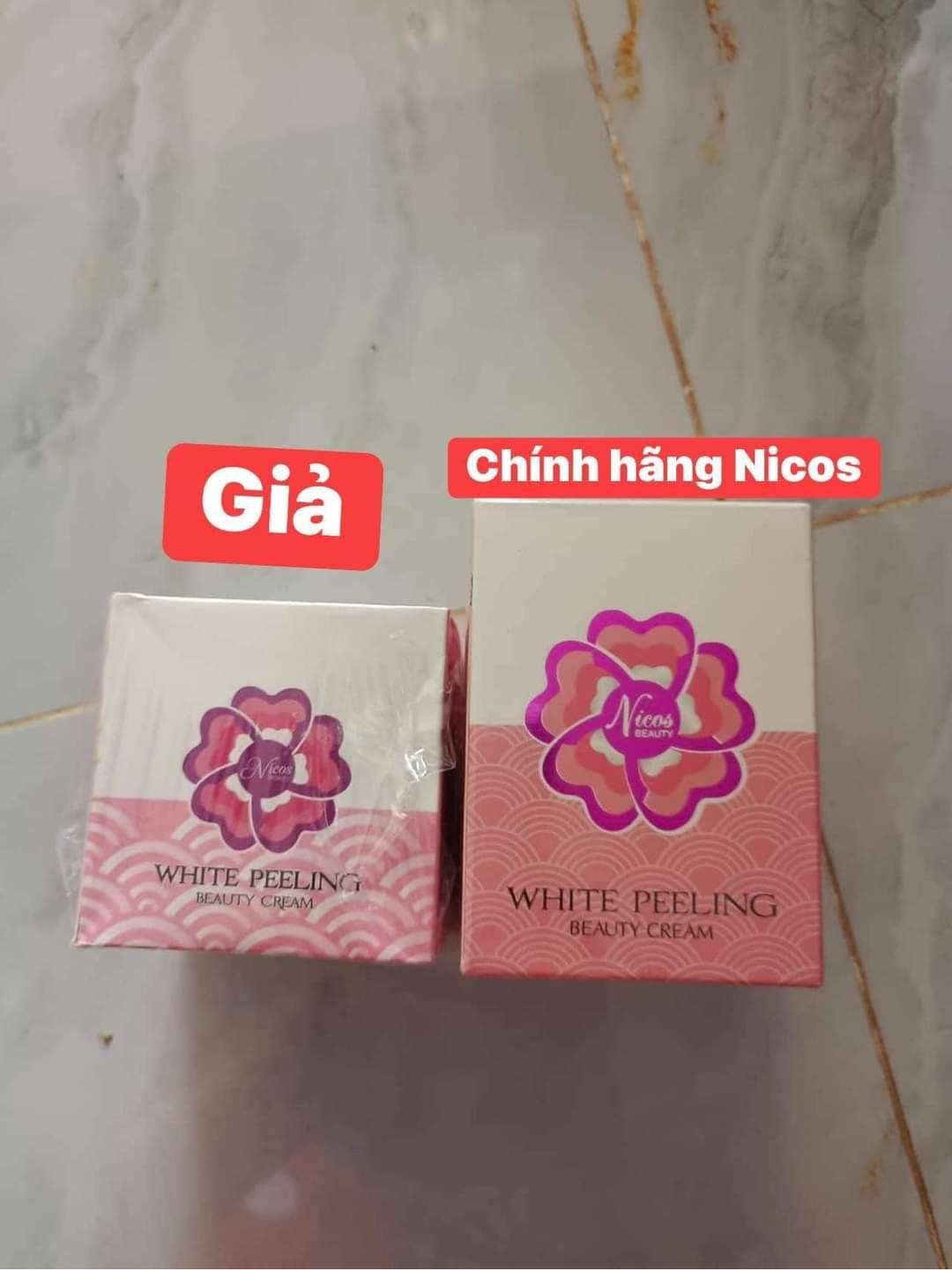 Đẹp Không Tì Vết Với Kem Face Peel Da NICOS