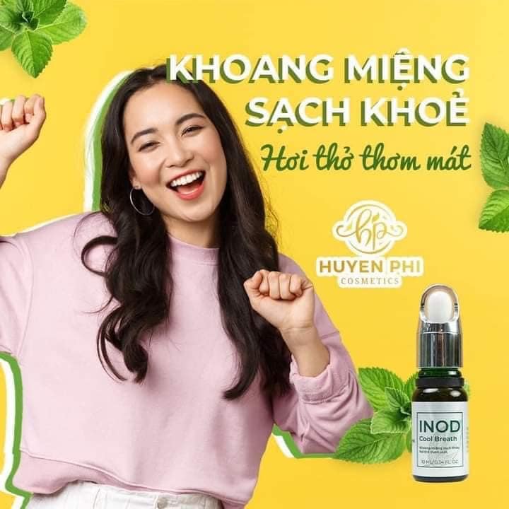 Tự Tin Giao Tiếp Với Serum Inod Cool Breath Thơm Miệng Huyền Phi