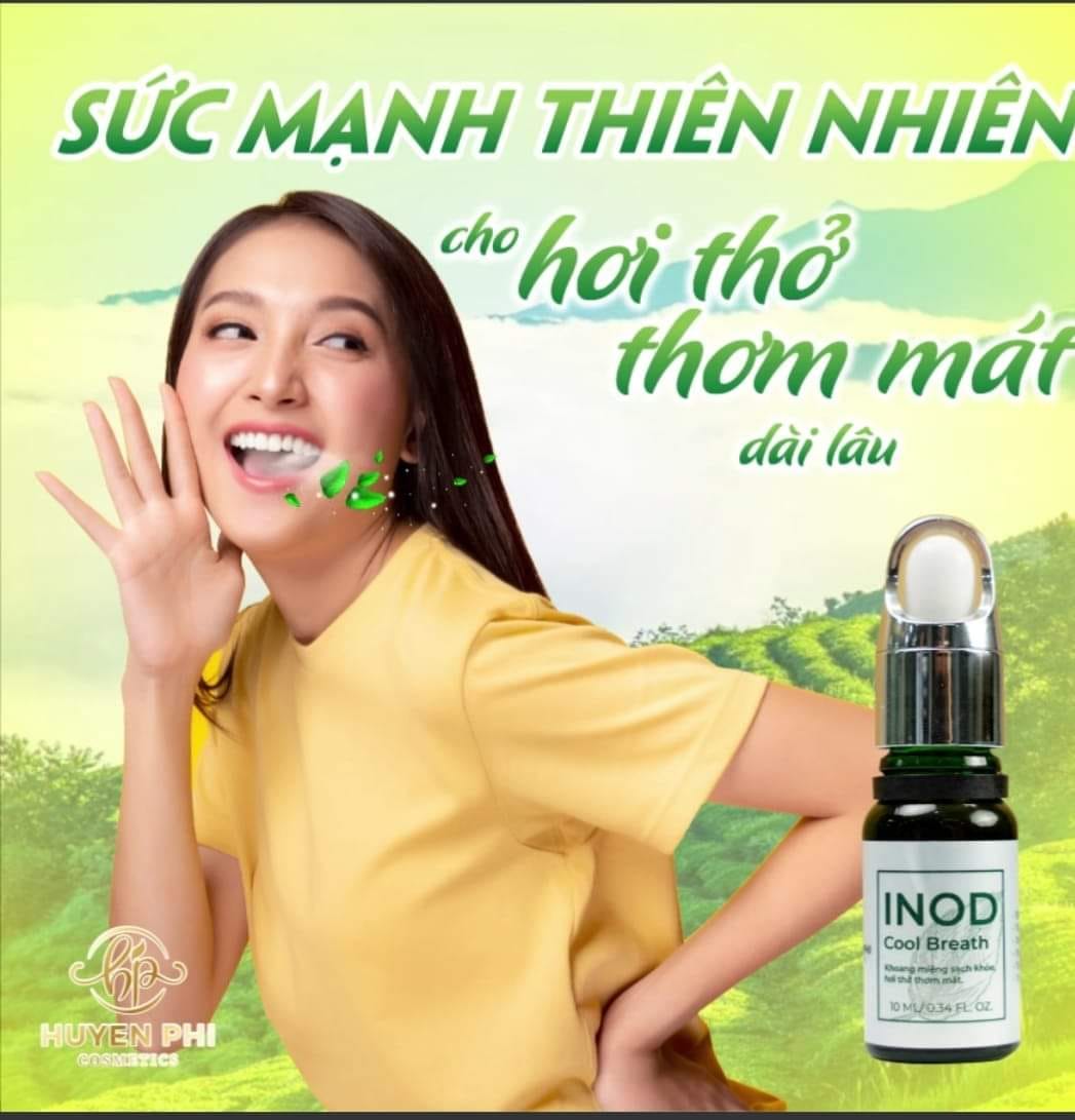 Tạm Biệt Mùi Hôi Răng Miệng Khó Chịu Với Serum Inod Cool Breath Huyền Phi