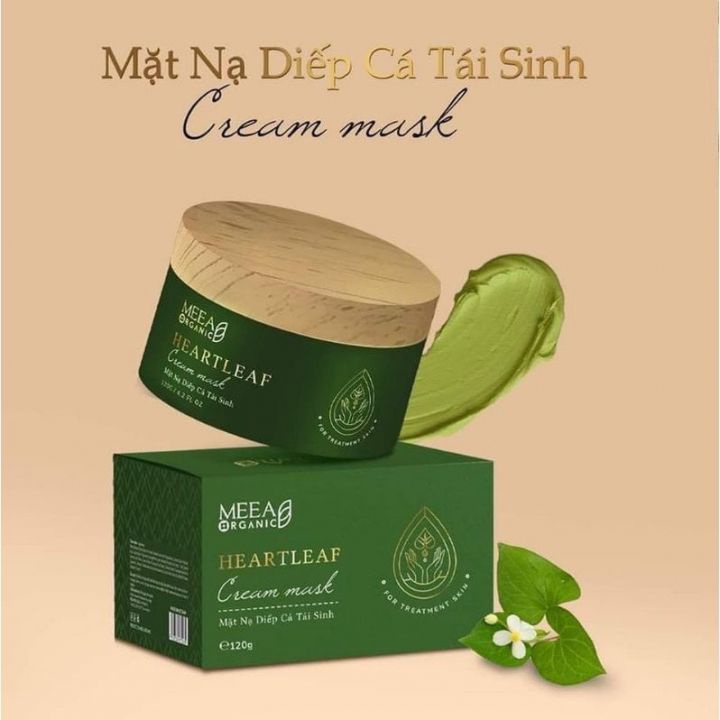 Sở Hữu Làn Da Căng Mịn Với Mặt Nạ Diếp Cá MEEA ORGANIC