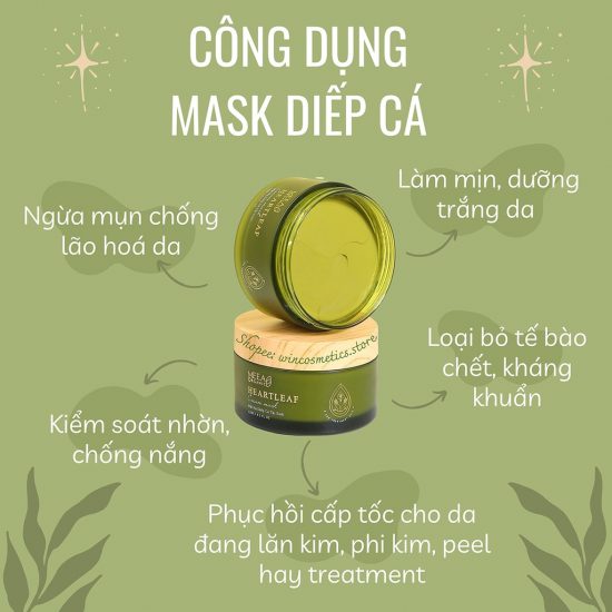 Sở Hữu Làn Da Căng Mịn Với Mặt Nạ Diếp Cá MEEA ORGANIC