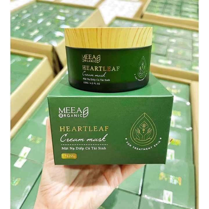 Mẹ Bầu Mặt Mộc Vẫn Xinh Với Mặt Nạ Diếp Cá MEEA ORGANIC Chiết Xuất Từ Thiên Nhiên