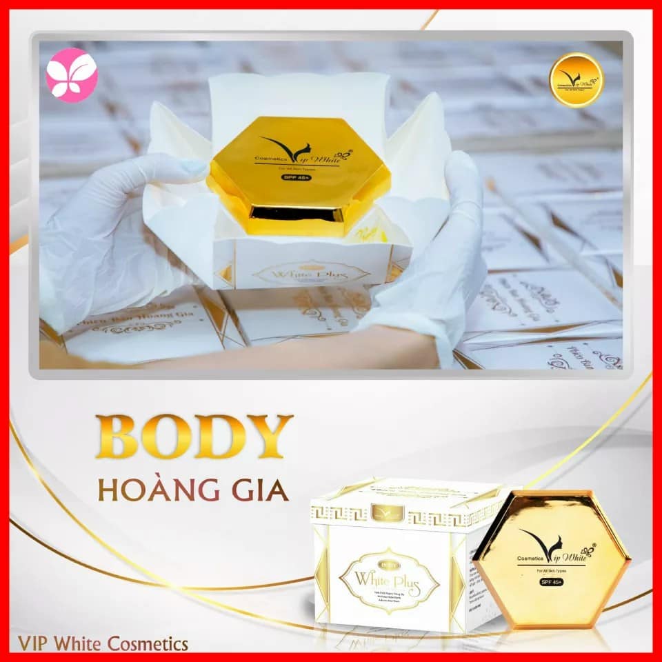 Sở Hữu Làn Da Trắng Sang Xịn Mịn Với Kem Body Hoàng Gia Vip White🔥🔥🔥