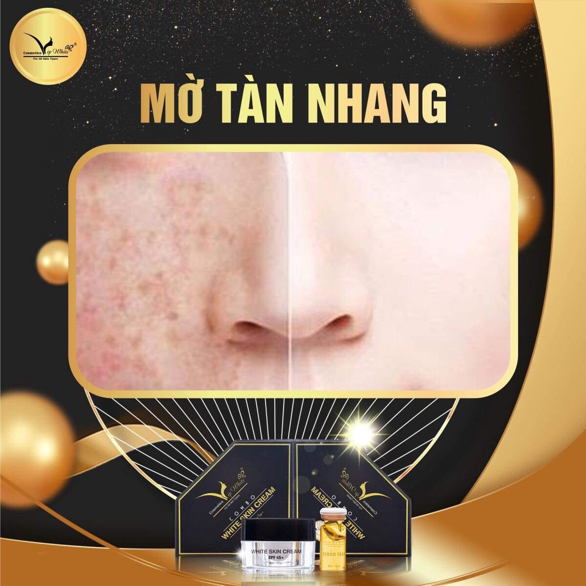 Kem Face Vip White Mang Làn Da Trắng Sáng Về Cho Bạn