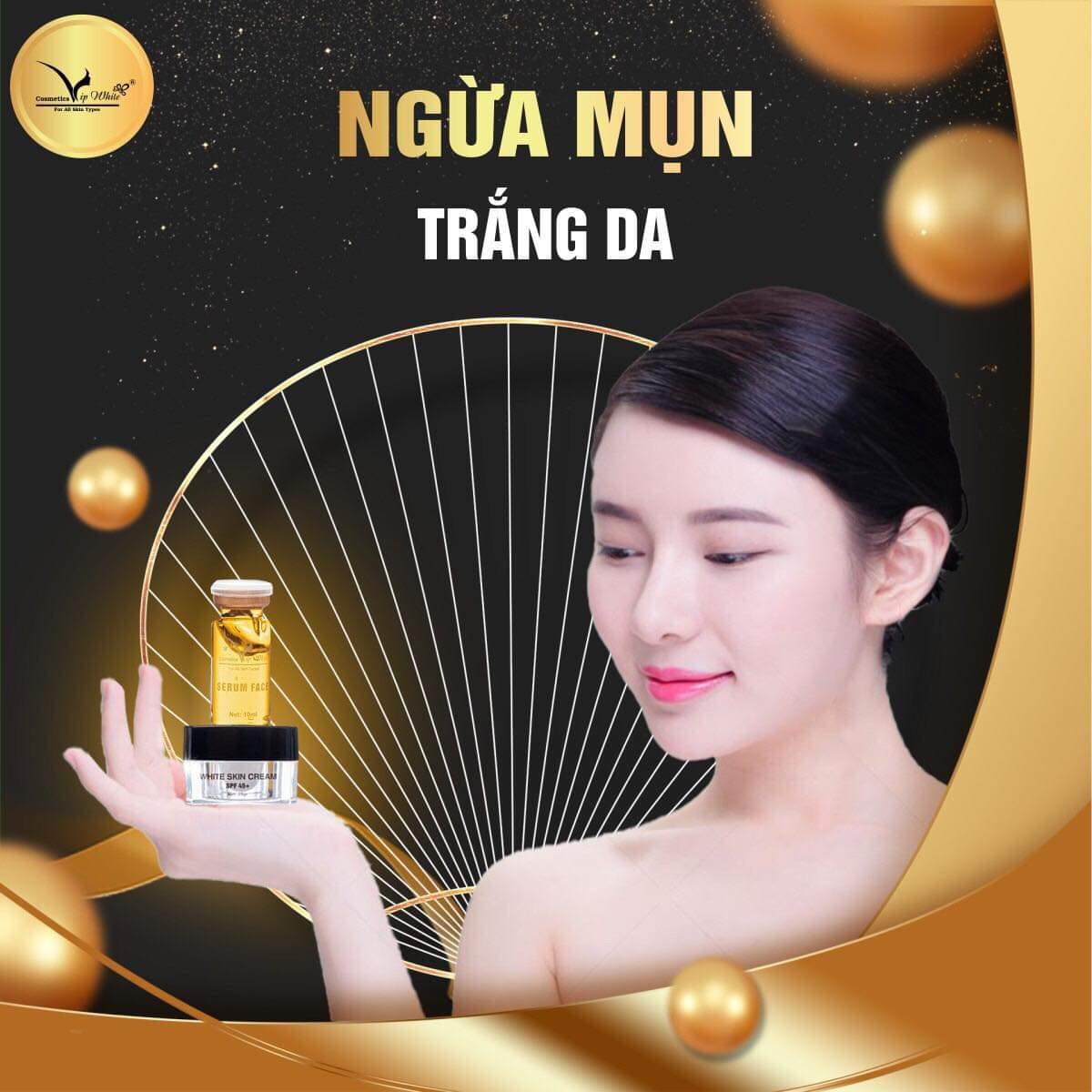 Kem Face Vip White Mang Làn Da Trắng Sáng Về Cho Bạn