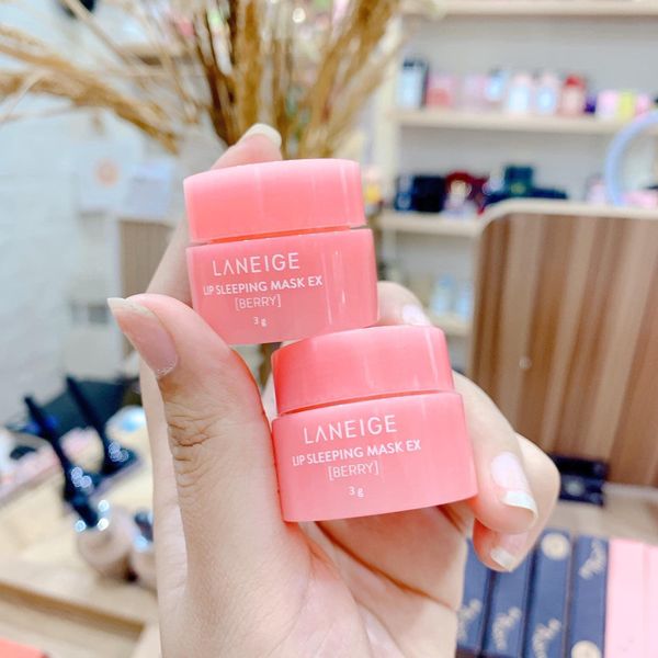 Mặt Nạ Ngủ Môi Laneige Mini 3g Hương Quả Mọng Dâu Tây