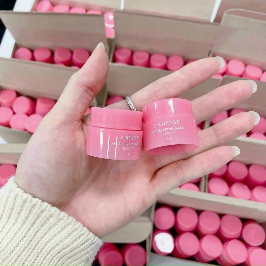 Mặt Nạ Ngủ Môi Laneige Mini 3g Hương Quả Mọng Dâu Tây