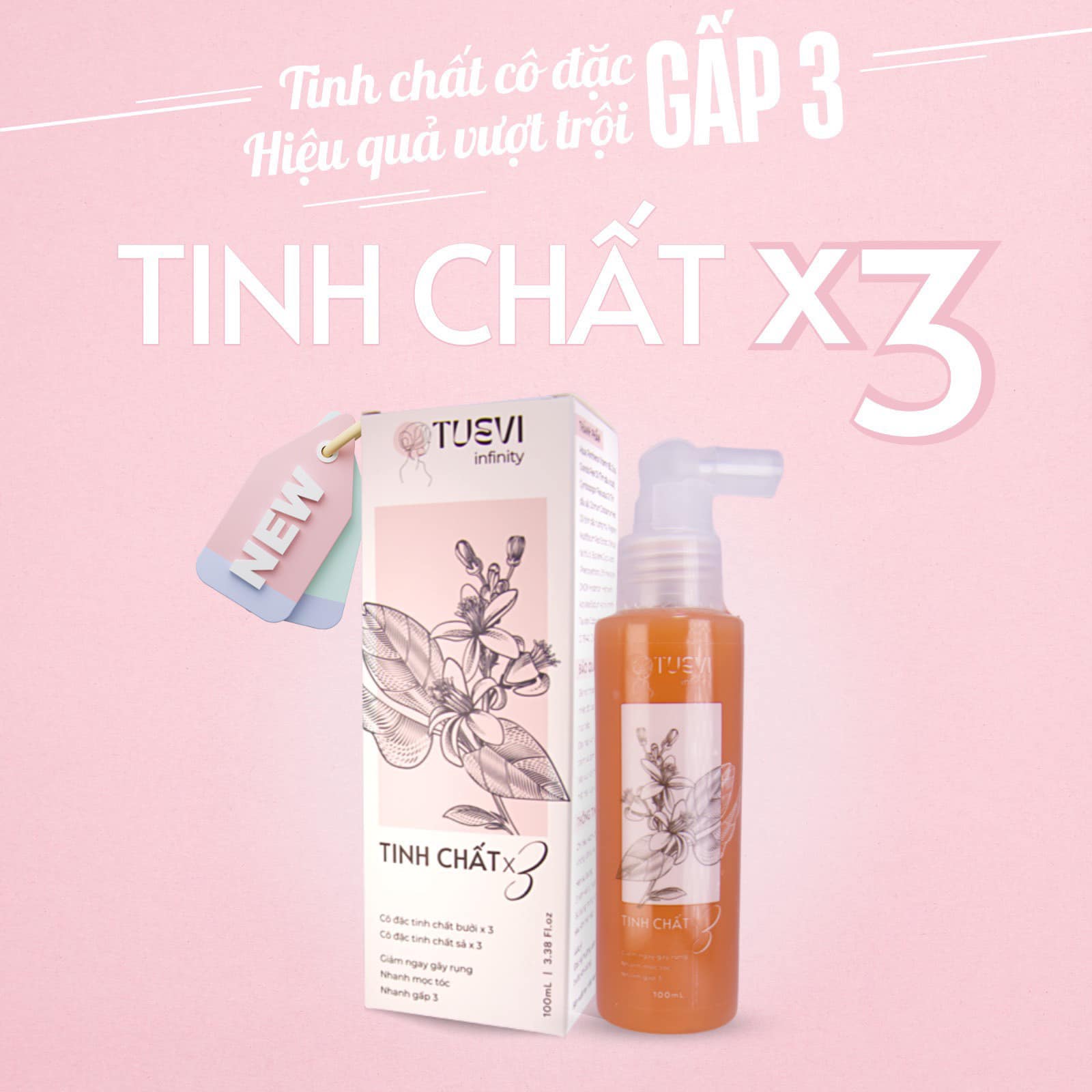 Tinh Chất Sả Bưởi Tuệ Vi Infinity Phiên Bản Mới