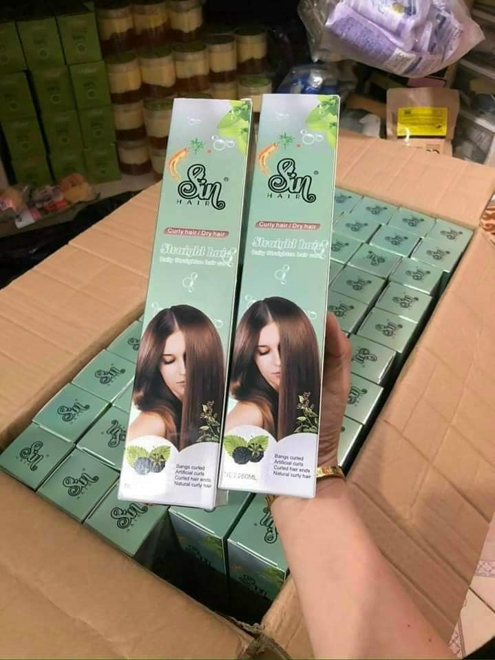 Dầu Gội Duỗi Tóc Tại Nhà SIn Hair