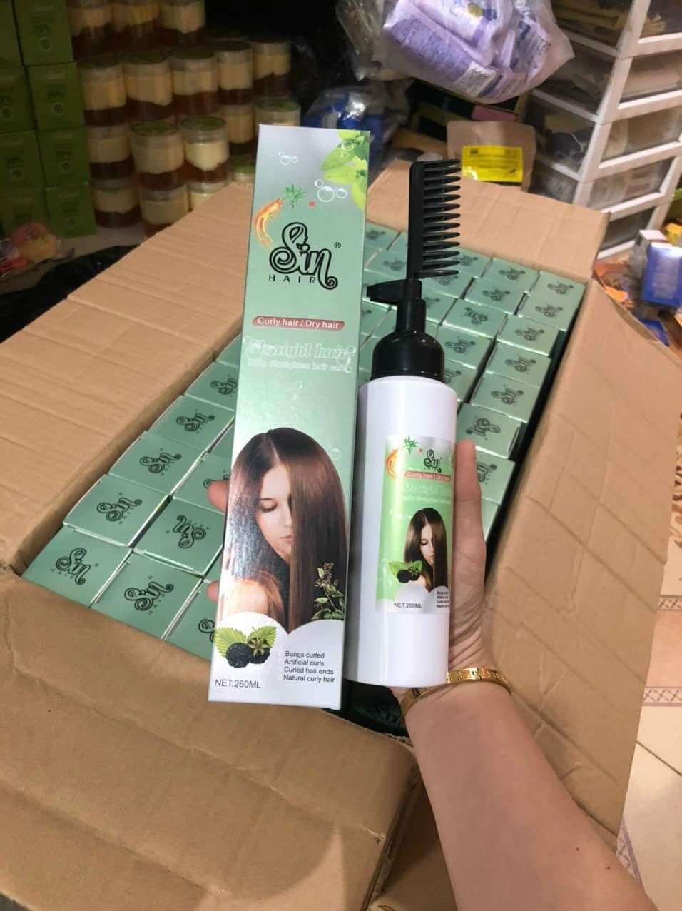 Dầu Gội Duỗi Tóc Tại Nhà SIn Hair