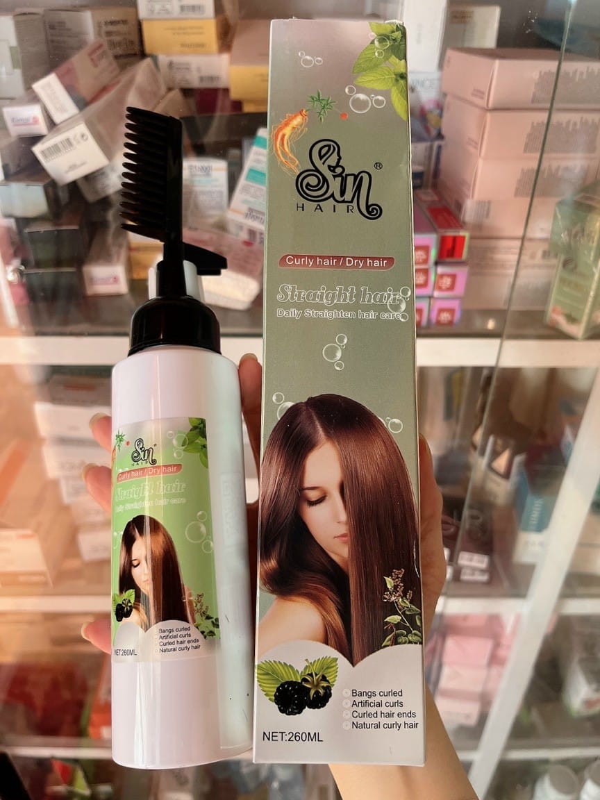 Dầu Gội Duỗi Tóc Tại Nhà SIn Hair