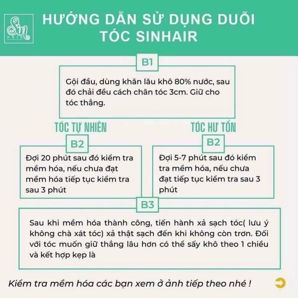 Dầu Gội Duỗi Tóc Tại Nhà SIn Hair