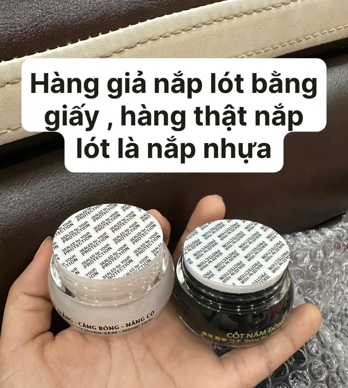 Phân Biệt Thật Giả Cốt Trắng Nicos Và Cao Nám Nicos Beauty Thanh Nhi