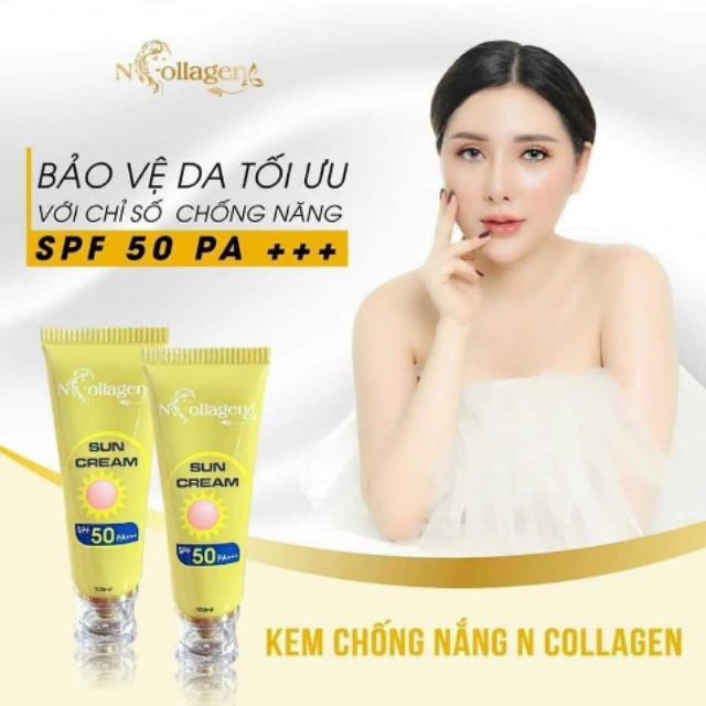 Rạng rỡ chào hè cùng kem chống nắng Ncollagen