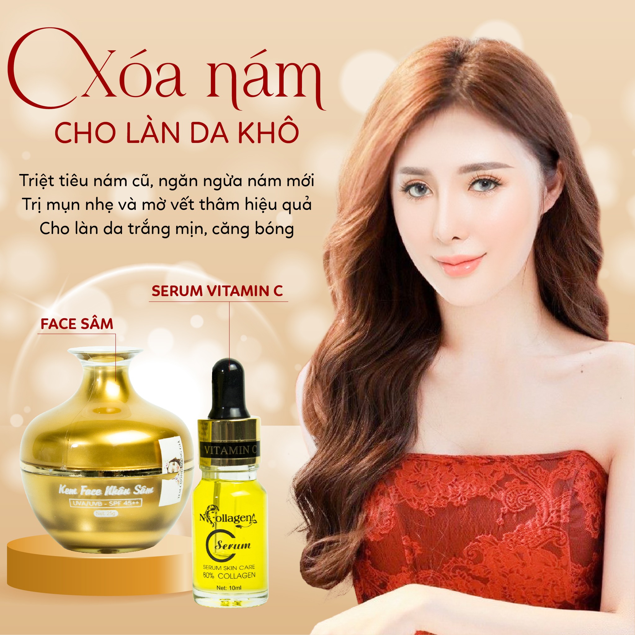 Đi tìm công thức trị nám cho làn da khô tại nhà