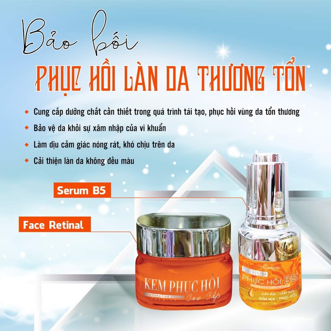 Combo phục hồi B5 là cứu tinh cho mọi làn da mỏng yếu